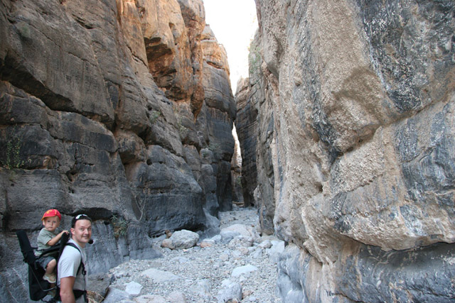 Vandretur tilbage fra Bilad Sayt